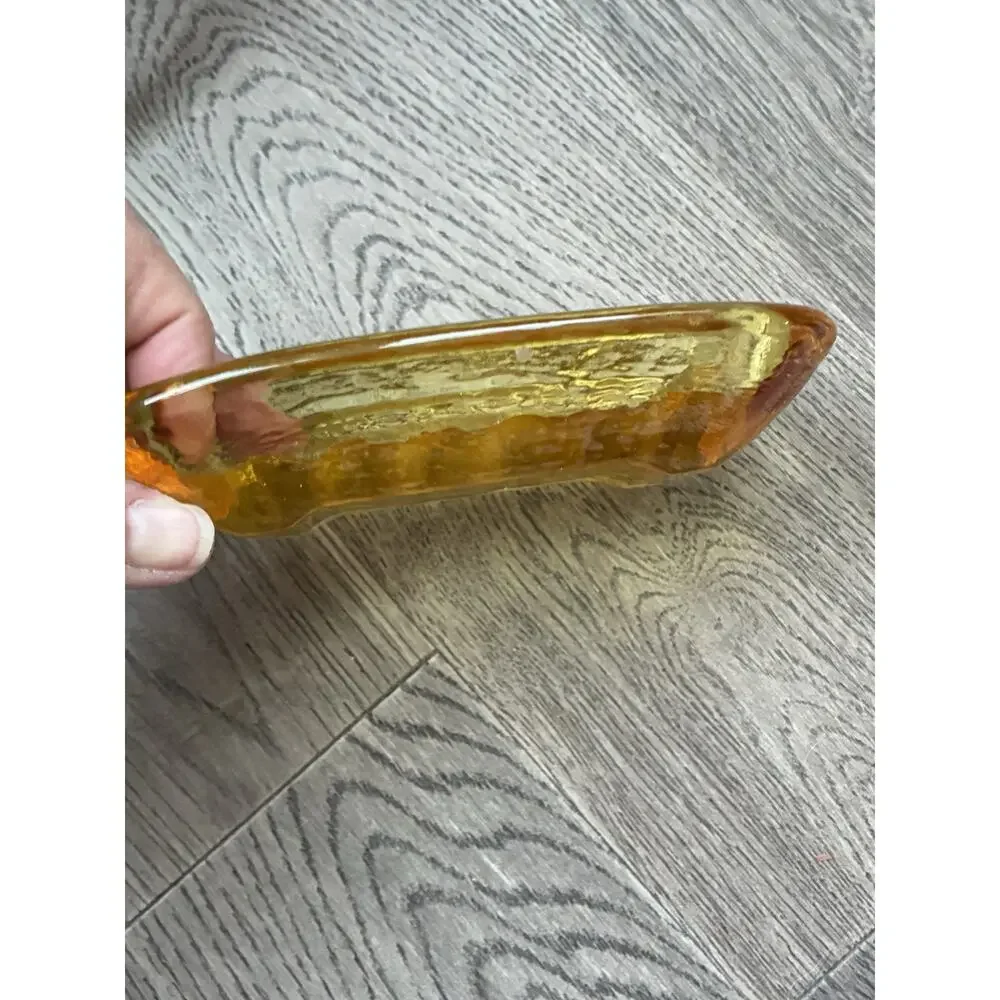 Fire & Light Recycled Glass Citrus Soap Dish